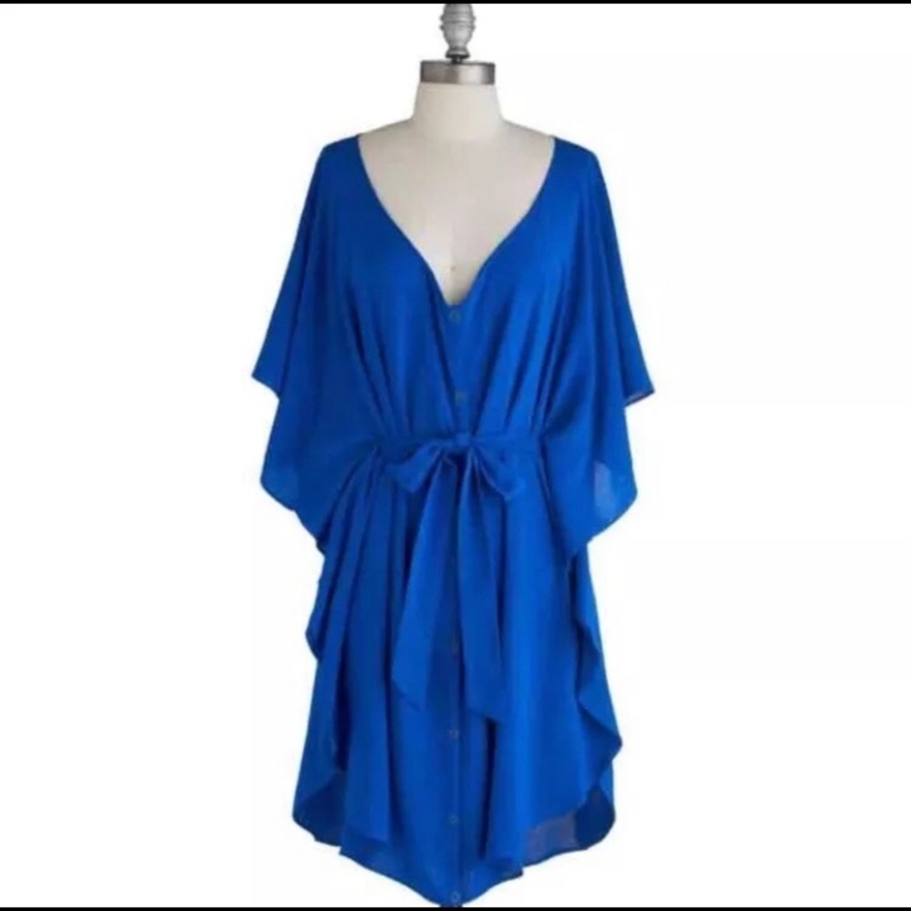 NWOT Modcloth Blue & Me Forever Dress - Small - Picture 1 of 7